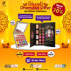 De'Lanci 25 Color Matte Lipstick Palette + De'Lanci Desert Rose Eyeshadow Palette